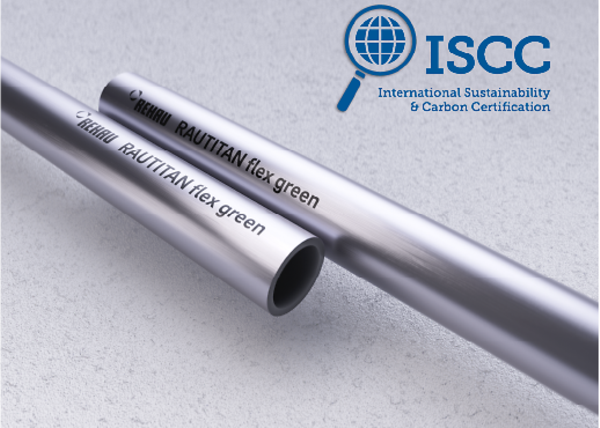 RAUTITAN flex green 90% CO² savings | REHAU